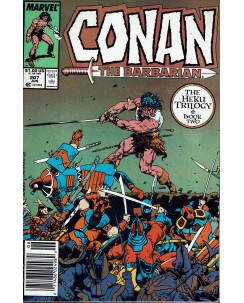 Conan the Barbarian vol. 1 n.207 Jun '88 ed. Marvel Comics Lingua originale OL17