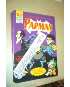Batman Parodia Papman"la leggenda della parodia oscura* ed.Zero Press FU03