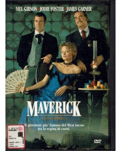 DVD Maverick con Mel Gibson di Richard Donner SNAPPER ITA usato B01