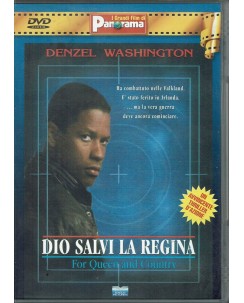 DVD Dio Salvi la regina con Denzel Whasington editoriale ITA usato B01