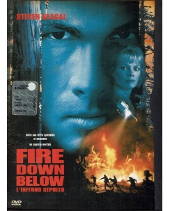 DVD Fire Down Below L'inferno sepolto con Steven Seagal SNAPPER ITA usato B01