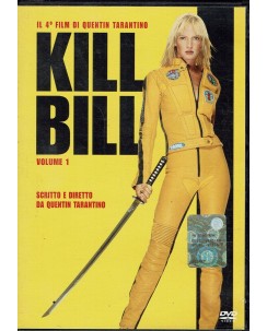 DVD Kill Bill Vol 1 di Quentin Tarantino con Uma Thurman ITA usato B01