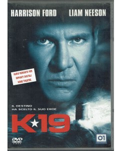 DVD K-19 con Harrison Ford Liam Neeson ITA usato B01