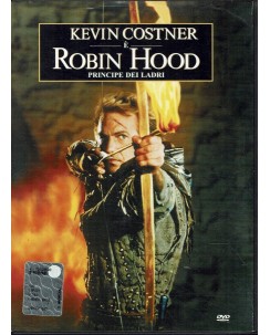 DVD Robin Hood principe dei ladri con Kevin Costner SNAPPER ITA usato B01