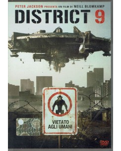 DVD District 9 di Neil Blomkamp ITA usato B01