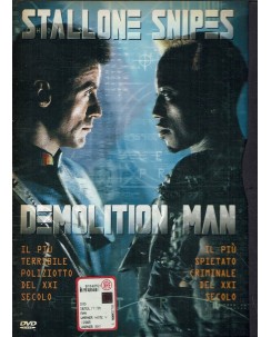 DVD Demolition Man con Sylvester Stallone SNAPPER ITA usato B01