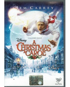 DVD A Christmas Carol con Jim Carrey di Zemeckis ITA usato B01