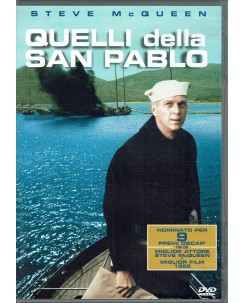 DVD Quelli della San Pablo con Steve Mc Queen ITA usato B01