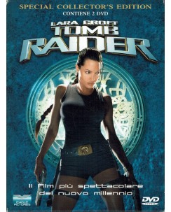 DVD Lara Croft Tomb Raider EDIZIONE SPECIALE DIGIPACK 2dvd ITA usato B01