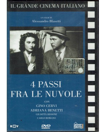 DVD 4 passi fra le nuvole con Gino Cervi editoriale NUOVO ITA B01