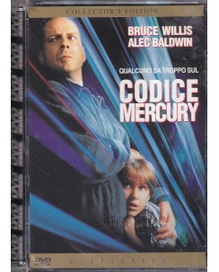DVD Codice Mercury con Bruce Willis JEWEL ITA usato B01