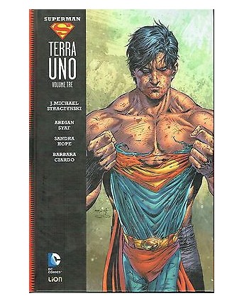 SUPERMAN Terra UNO n. 3 di M. Straczynski ed. LION BROSSURATO FU40