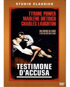 DVD Testimone D’Accusa con Tyrone Power ITA usato B31