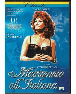 DVD Matrimonio all'italiana con Sophia Loren ITA usato B31