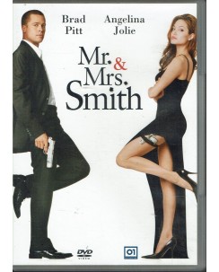 DVD  Mr.e Mrs.Smith con Angelina Jolie Brad Pitt ITA usato B31