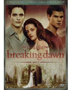 DVD The twilight saga breaking dawn part 1 EDIZIONE SPECIALE ITA usato B31