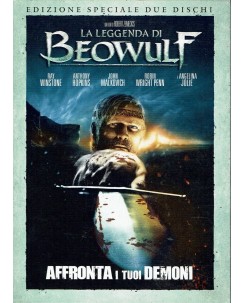 DVD La leggenda di Beowulf 2 dischi con John Malkovich ITA usato B31