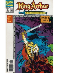 King Arthur and Knights of Justice 1 '93 ed. Marvel Comics lingua originale OL17