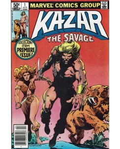 Ka-Zar The Savage  1 Apr 1981 ed. Marvel Comics lingua originale OL17