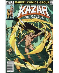 Ka-Zar The Savage  2 May 1981 ed. Marvel Comics lingua originale OL17