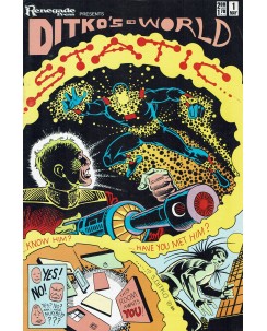 Ditko's World  1 May 1986 Static ed. Renegade Press lingua originale OL17