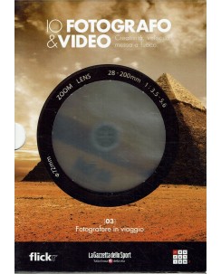 DVD IO FOTOGRAFO E VIDEO + libro 3 fotografare in viaggio ITA usato B31