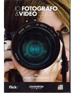 DVD IO FOTOGRAFO E VIDEO + libro 2 vedere fotograficamente ITA usato B31