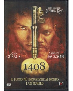 DVD 1408 con John Cusack Samuel L. Jackson da Stephen King ITA usato B31