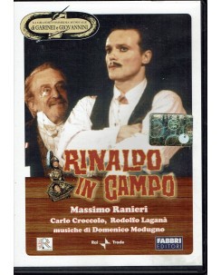 DVD RINALDO IN CAMPO con Massimo Ranieri editoriale ITA usato B31
