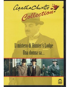 DVD Agatha Christie collection Poirot mistero Hunter's ITA usato editoriale B33