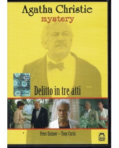DVD Agatha Christie mystery delitto in tre atti usato ITA B33