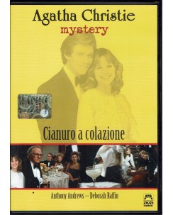 DVD Agatha Christie mystery cianuro a colazione usato ITA B33