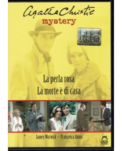DVD Agatha Christie mystery la perla rosa usato ITA B33