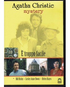 DVD Agatha Christie mystery è troppo facile usato ITA B33