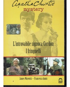 DVD Agatha Christie mystery l'introvabile signora Gordon usato ITA B33