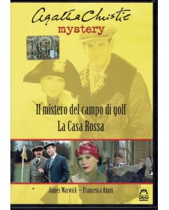 DVD Agatha Christie mystery il mistero del campo da golf usato ITA B33