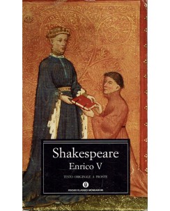 Shakespeare : Enrico V testo originale a fronte ed. Oscar Mondadori A54