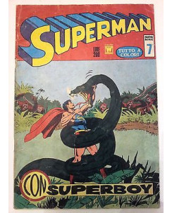 Superman Nuova Serie n. 7 - a colori * ed. Williams