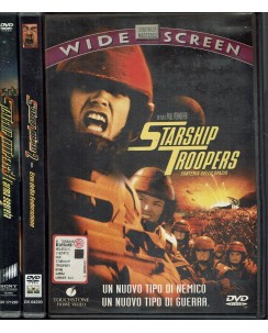 DVD Starship Troopers 1 2 e 3 ITA usato B33