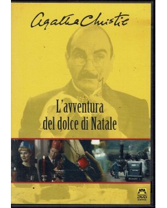 DVD Agatha Christie Poirot l'avventura del dolce di Natale usato ITA B39