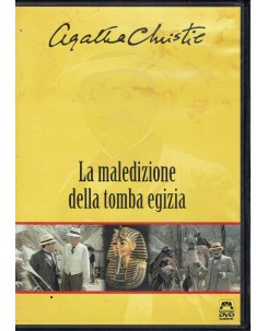 DVD Agatha Christie Poirot la maledizione della tomba egizia usato ITA B39