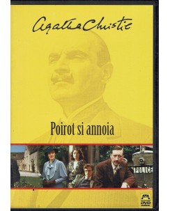 DVD Agatha Christie Poirot si annoia usato ITA B39