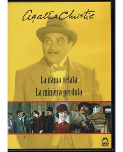 DVD Agatha Christie Poirot la dama velata la miniera perduta usato ITA B39