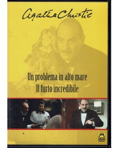 DVD Agatha Christie Poirot un problema in alto mare furto incredib usato ITA B39
