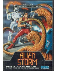 Videogioco SEGA MEGA DRIVE Alien storm ORIGINALE libretto B39