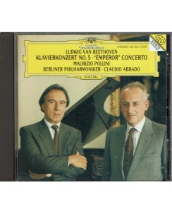 CD Beethoven Piano Concerto No.5  Maurizio Pollini Claudio Abbado B47