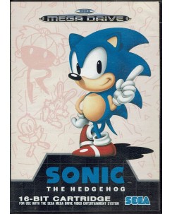 Videogioco SEGA MEGA DRIVE Sonic the Hedgehog ORIGINALE libretto B39