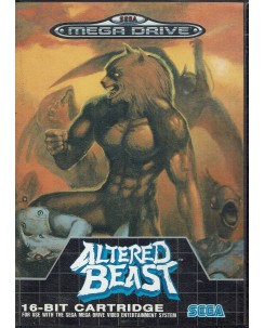 Videogioco SEGA MEGA DRIVE Altered the Beast ORIGINALE libretto B39