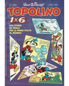Topolino n.1566 pieghevole Mattel ed. Walt Disney Mondadori