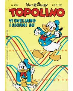 Topolino n.1572 ed. Walt Disney Mondadori